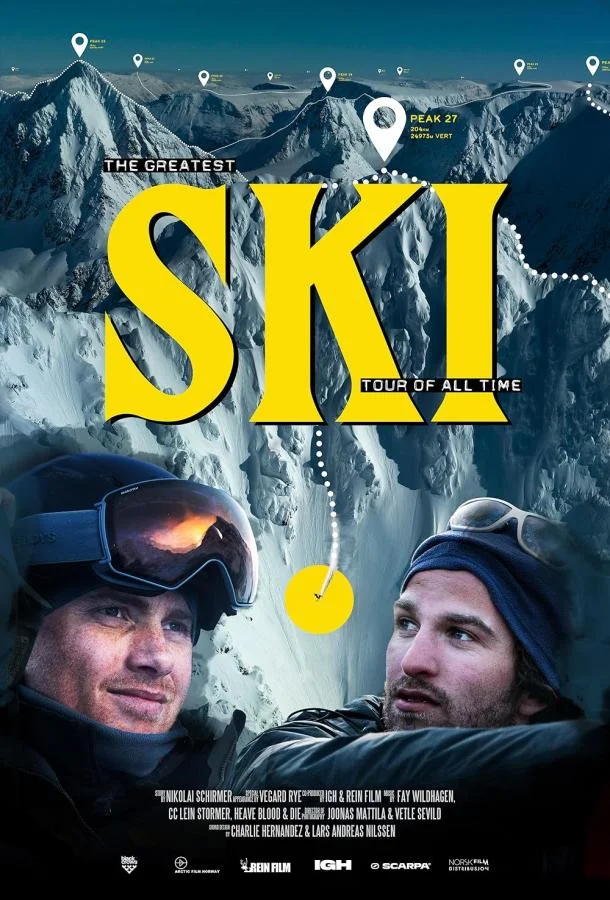 Смотреть Фильм Лыжи / Лыжи: величайший ски-тур всех времен(2024) бесплатно